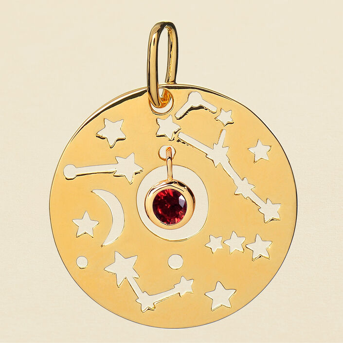 Colgante BIRTH - Garnet - Joyas  | Agatha