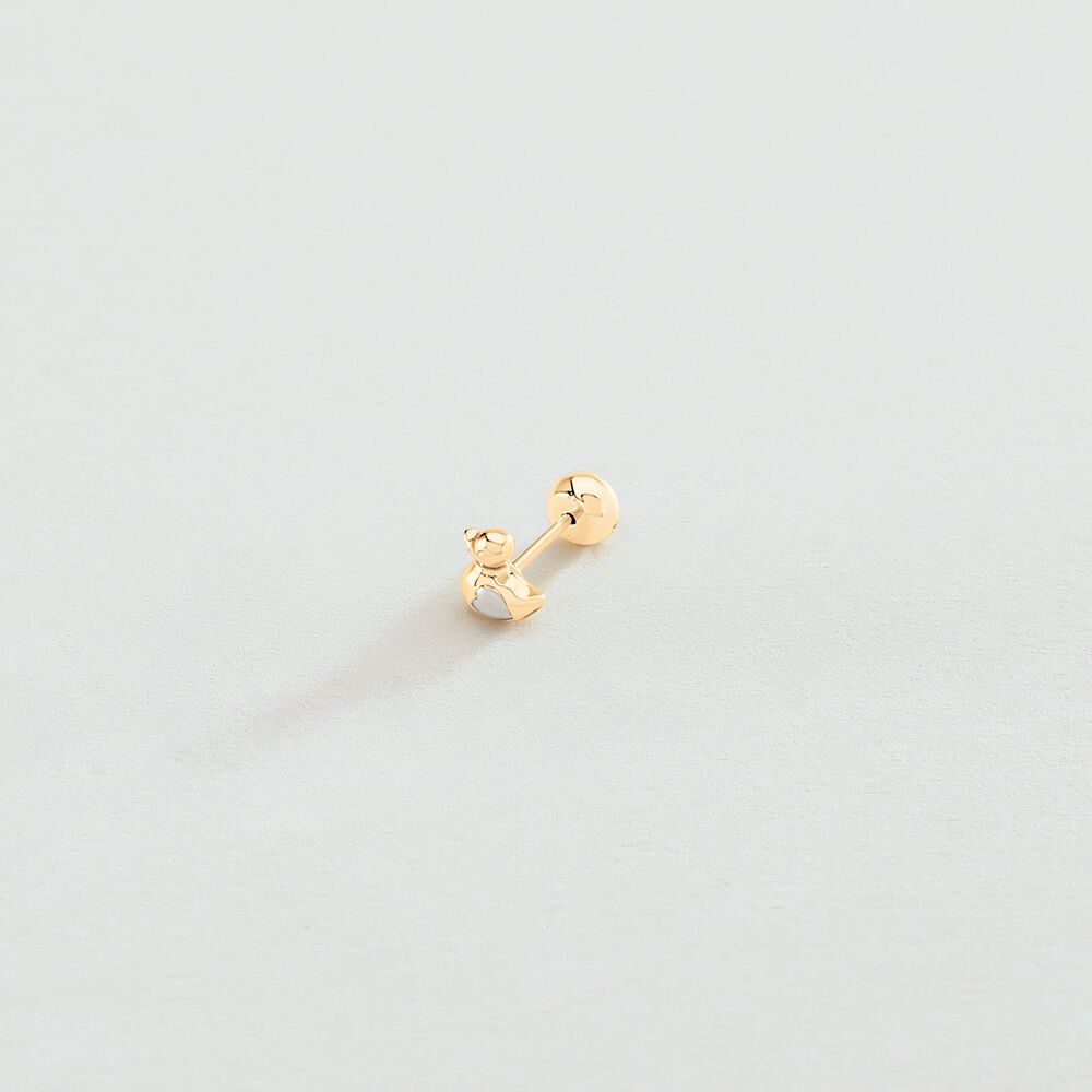 Piercing mini MINI PATITO - Dorado / Plateado - Piercings  | Agatha