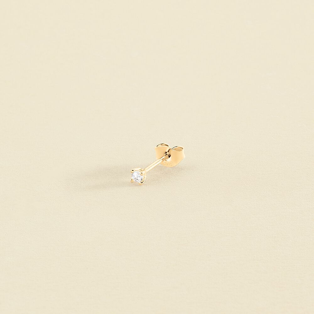 Piercing mini MINI - Cristal / Dorado - Piercings  | Agatha
