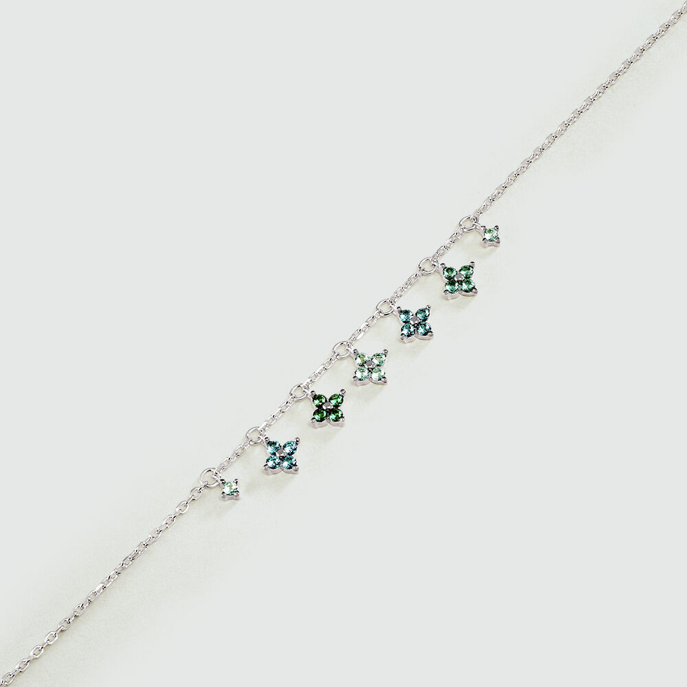 Pulsera de cadena BELOVED - Multicolor / Plata - Pulsera de cadena  | Agatha