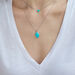 Collar midi ALOHA - Turquesa / Plata - Collares  | Agatha