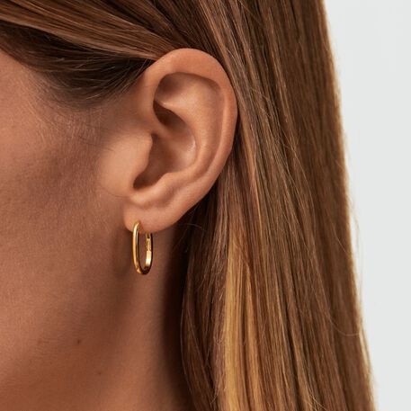 Criollas OVALAE - Dorado - Pendientes  | Agatha