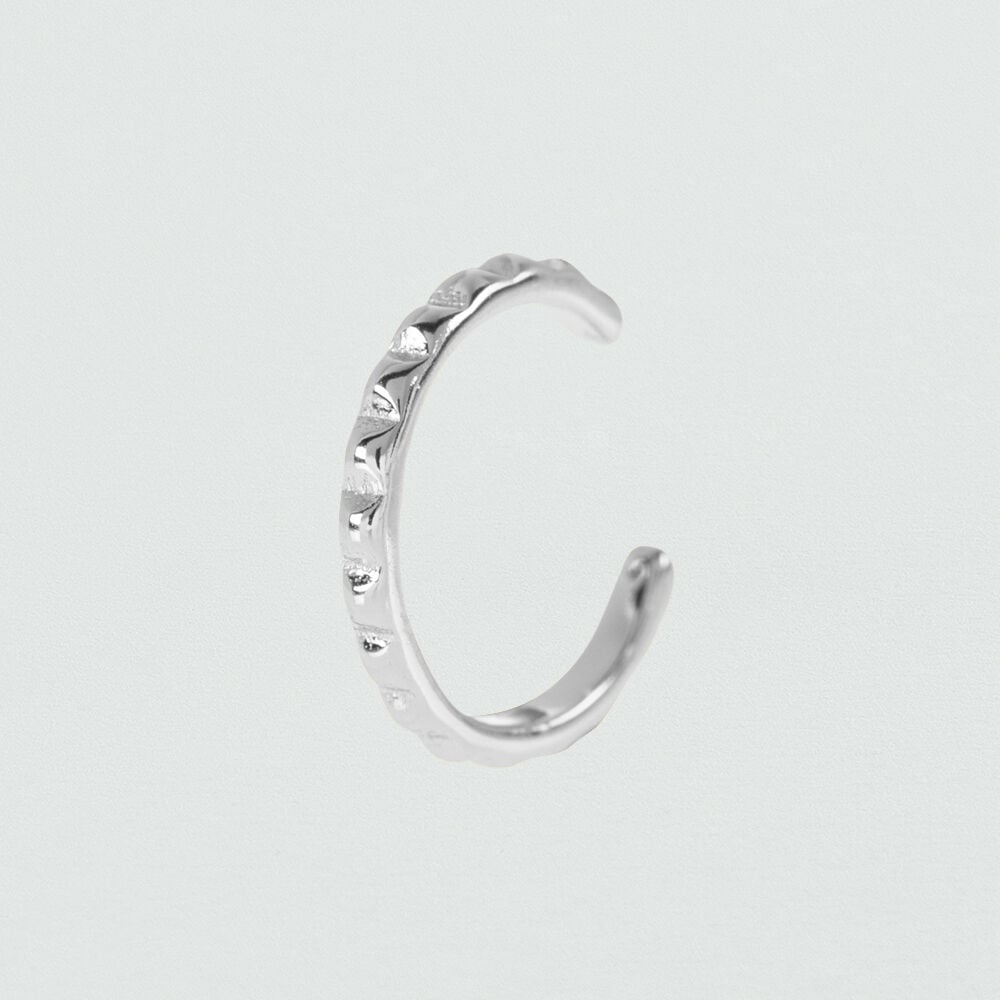 Ear cuff DENTADO - Plata - Piercings  | Agatha