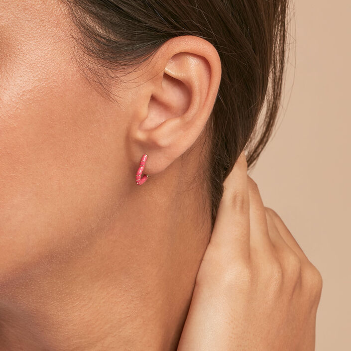 Criollas SESHA - Rosa / Oro - Pendientes  | Agatha