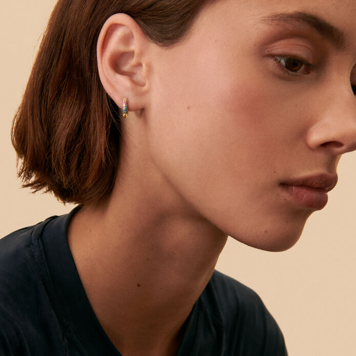 Piercing criolla MIX & MATCH - Multicolor / Oro - Piercings  | Agatha