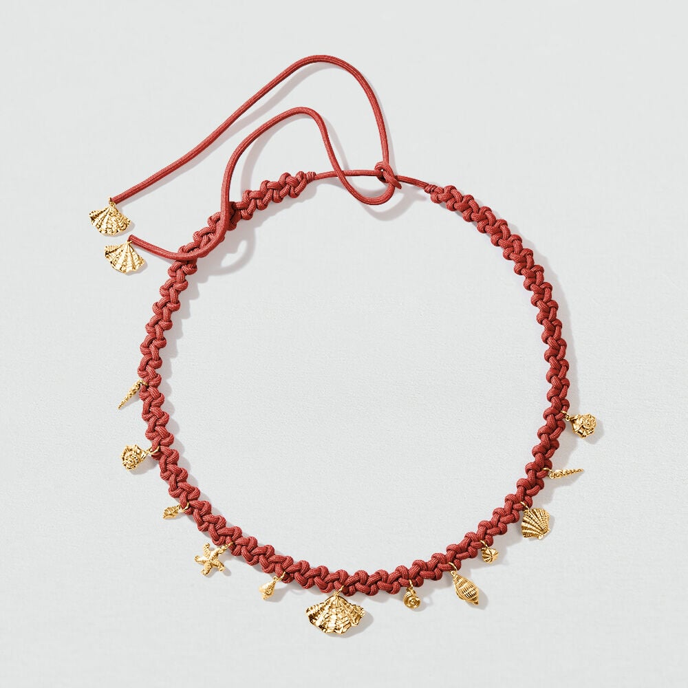Cintur&oacute;ne CALYPSO - Rojo / Oro -   | Agatha