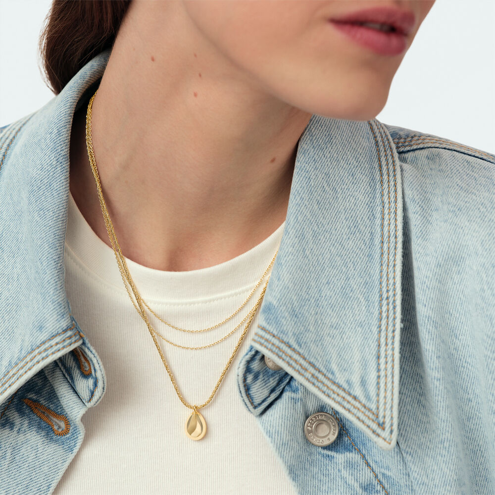 Collar midi MADELEINE - Dorado - Collares  | Agatha