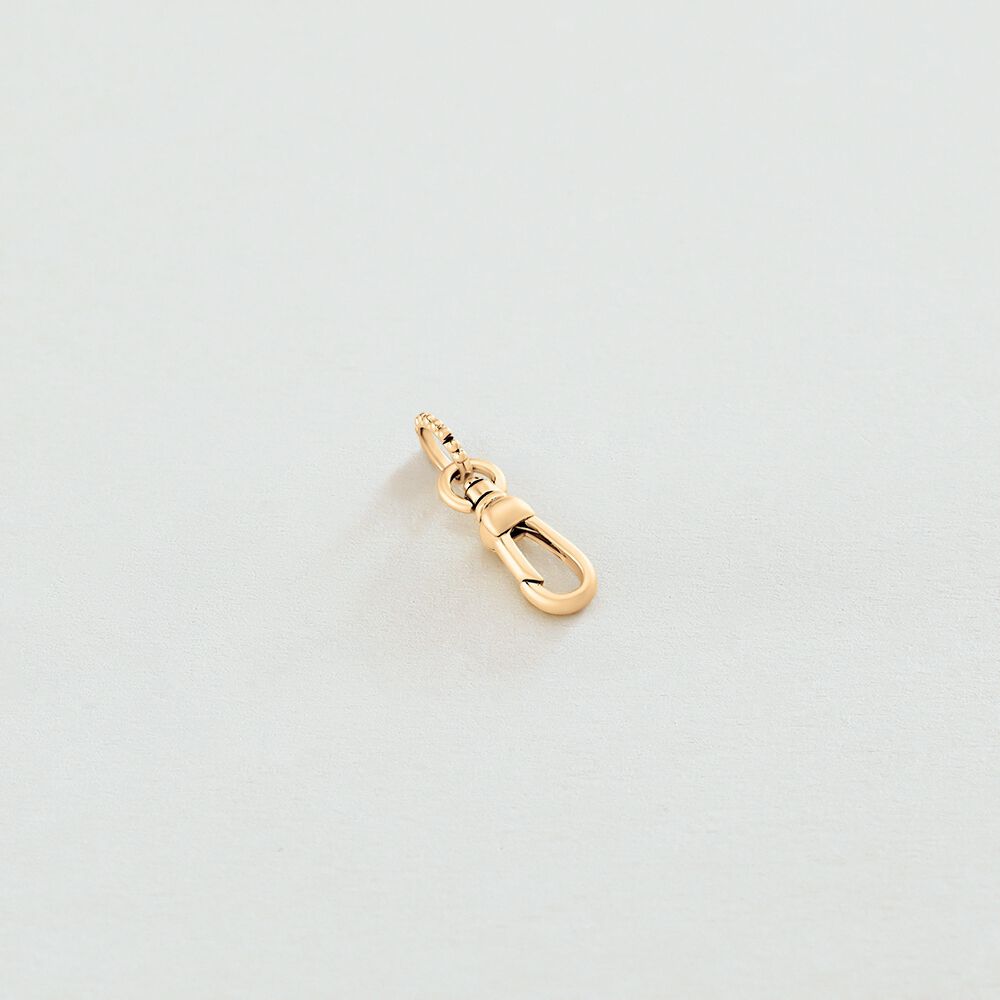 Colgante MOSQUETÓN - Dorado - Colgante  | Agatha