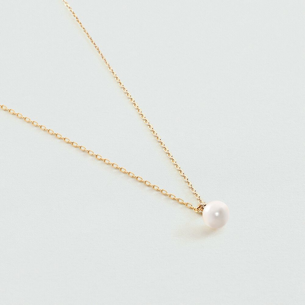 Collar corto PERLYS - Perla / Oro - Collar corto  | Agatha