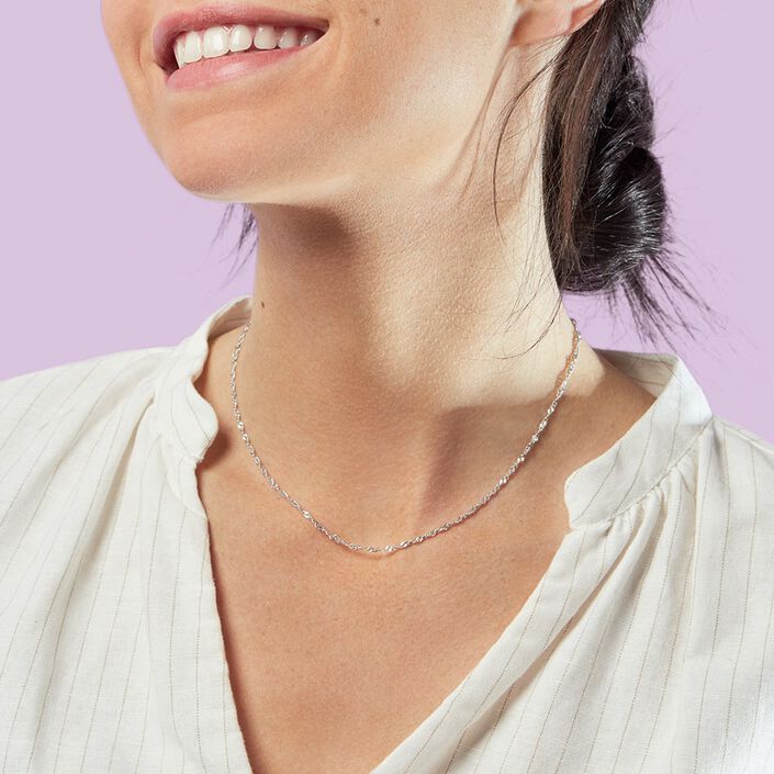 Collar corto EFFLEURE - Plata - Collares  | Agatha