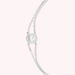Pulsera de cadena IMPERIAL - Cristal / Plateado - Pulseras  | Agatha