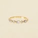 Anillo fino SIMETRIA - Cristal / Oro - Anillos  | Agatha