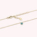 Collar corto BELOVED - Turquesa / Oro - Collares  | Agatha
