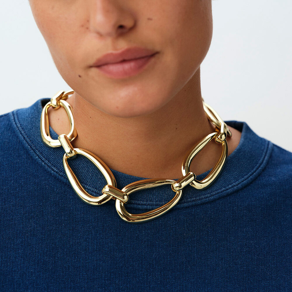 Collar corto NEC6ABBESSES - Dorado - Collar corto  | Agatha