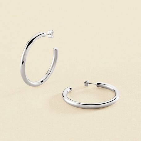 Criollas GIPSY - Plateado - Pendientes  | Agatha