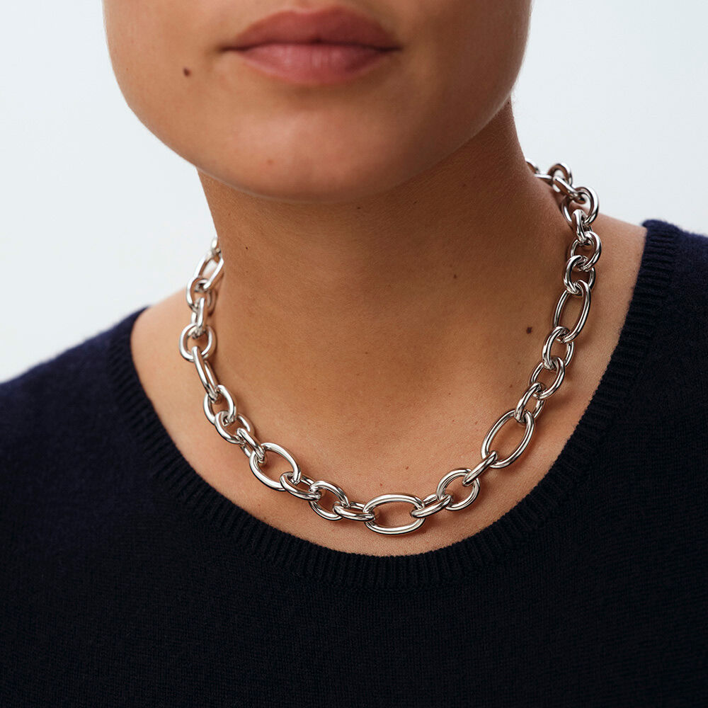 Collar corto LEA - Plateado - Collar corto  | Agatha