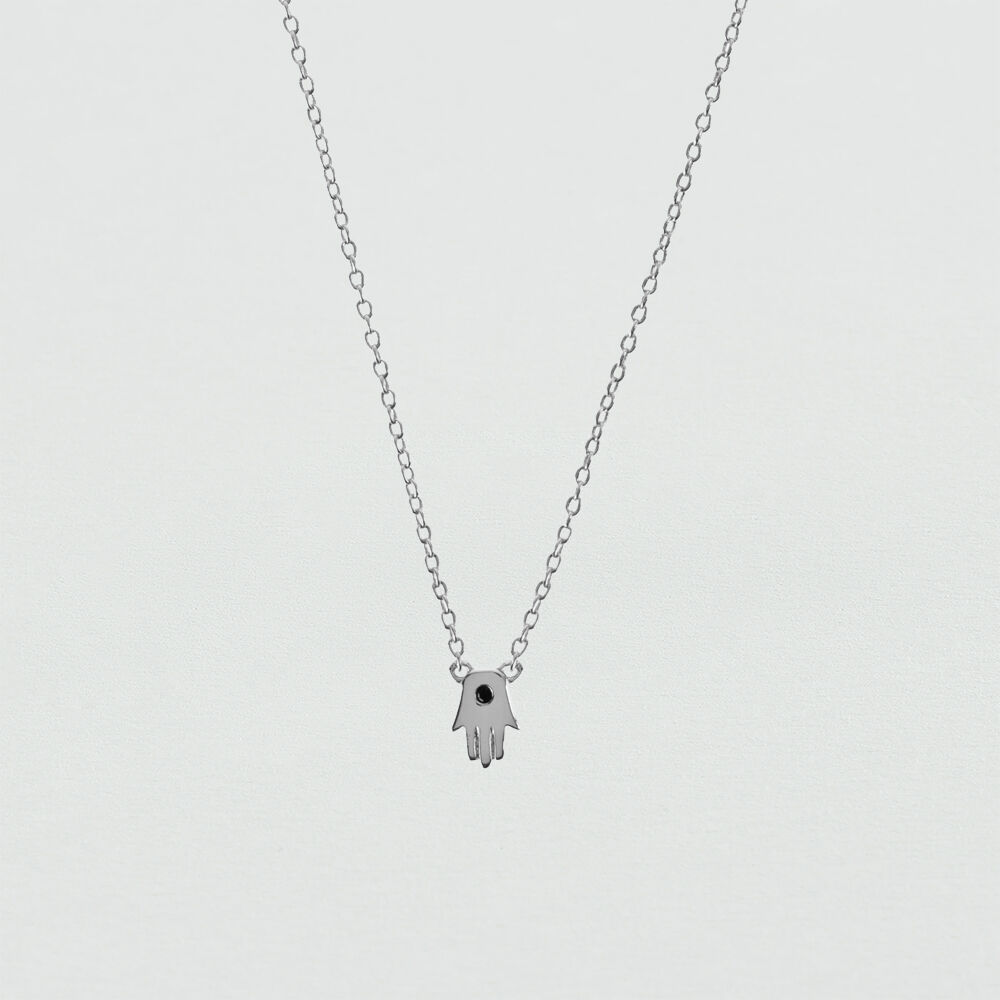 Collar corto MANO - Plata - Collar corto  | Agatha