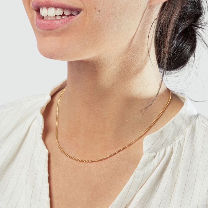 Collar corto EFFLEURE - Dorado - Collares  | Agatha