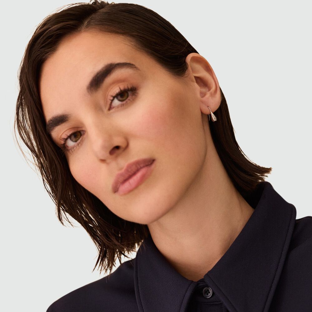 Pendientes largos DANAE - Plateado - Pendientes de fantas&iacute;a  | Agatha