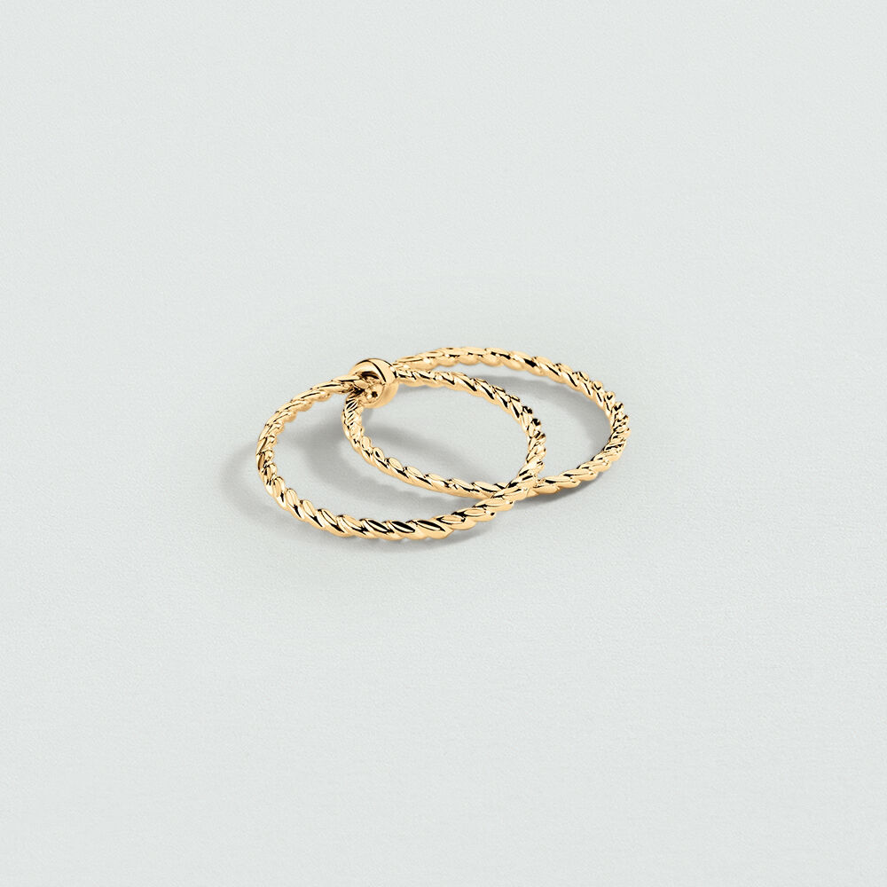 Anillo fino ADELE - Dorado - Outlet  | Agatha