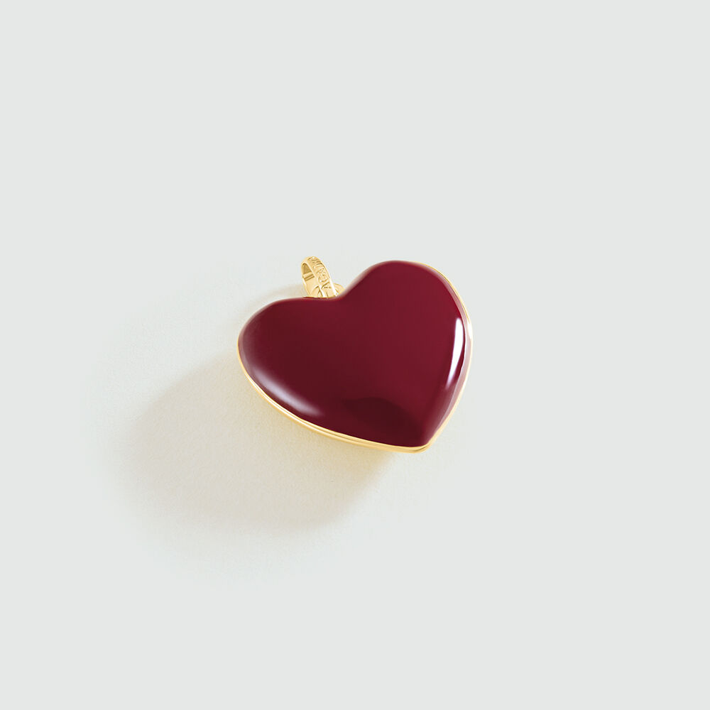 Colgante DESIREE - Rojo / Oro - Sin piedra  | Agatha