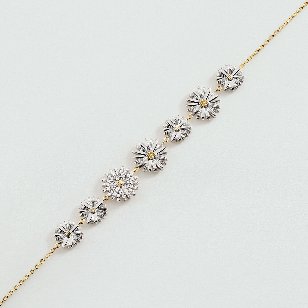 Pulsera de cadena BLOSSOM - Dorado / Plateado - Pulsera de cadena  | Agatha