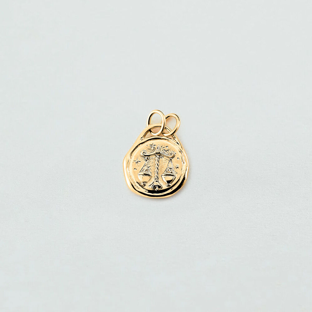 Colgante PEN7TALIASTR - Dorado - signos del zodiaco  | Agatha