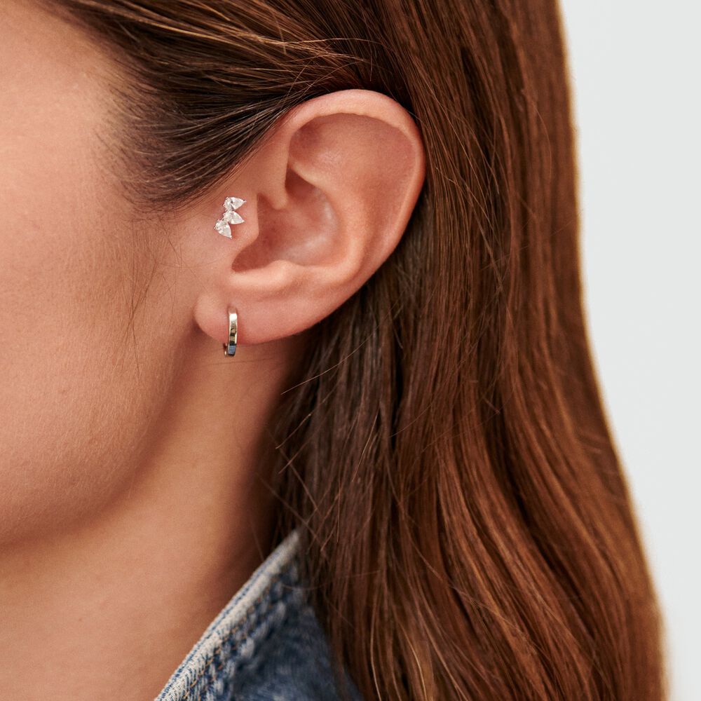 Piercing Hélix & Tragus MIX& MATCH - Cristal / Plateado - Tragus&Hélix  | Agatha