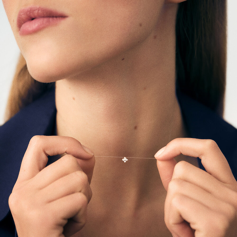 Collar corto BELOVED - Cristal / Plateado - Collar corto  | Agatha