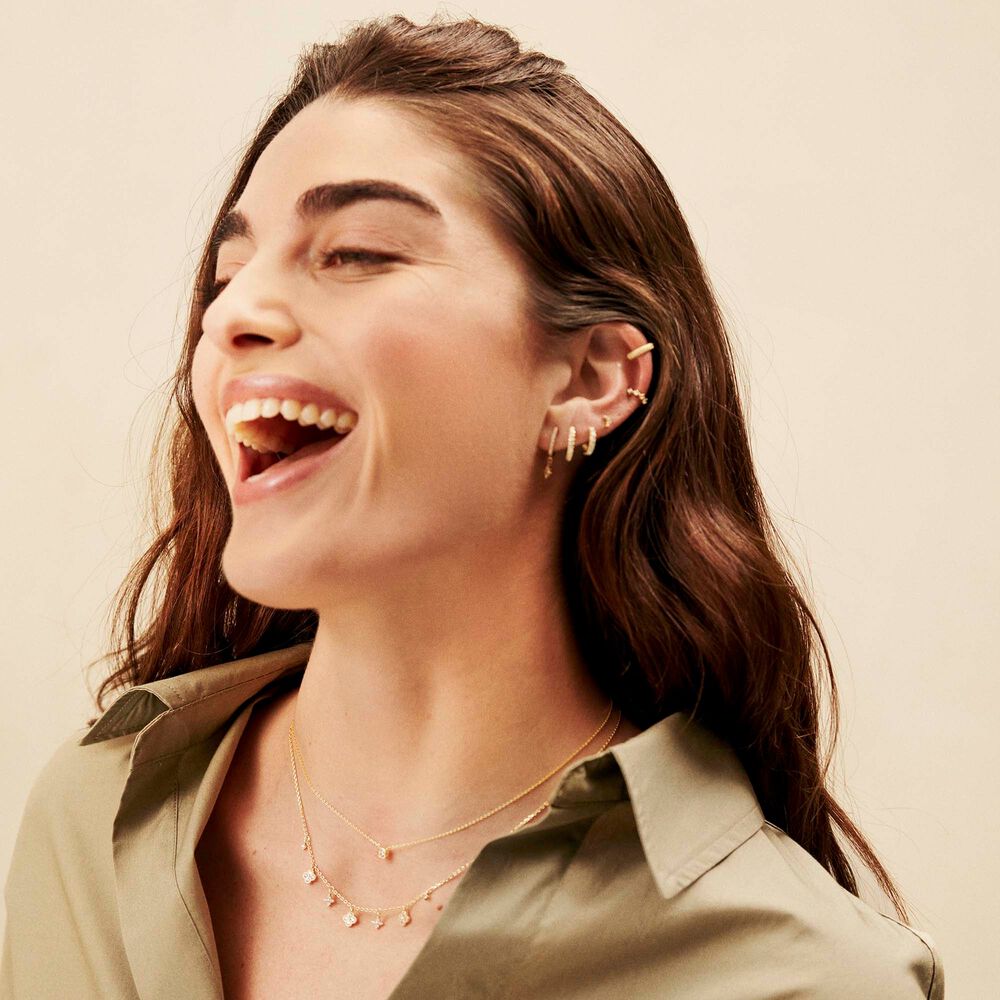 Collar corto BELOVED - Cristal / Dorado - Collares  | Agatha