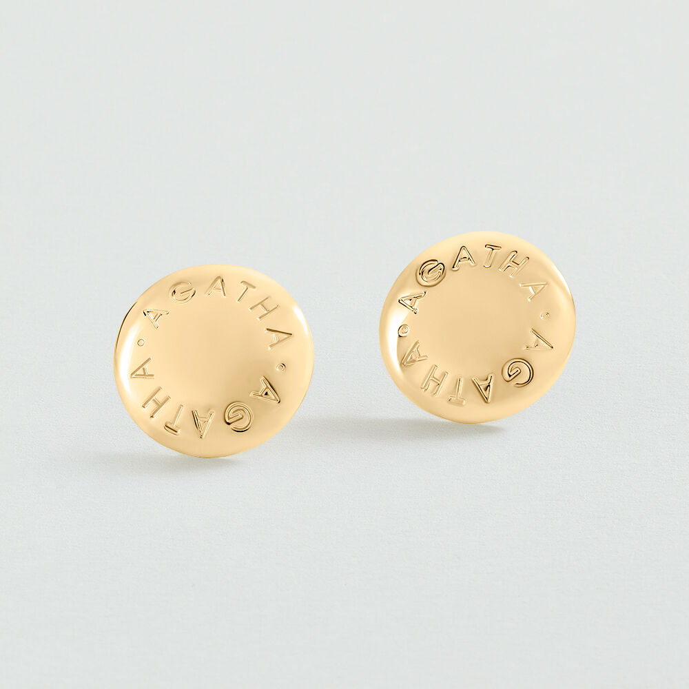 Pendientes largos PALAIS ROYAL - Dorado - Pendientes de fantasía  | Agatha