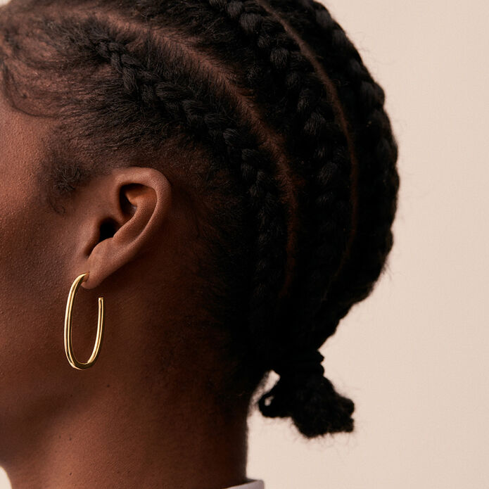Criollas CHAIN - Dorado - Pendientes  | Agatha