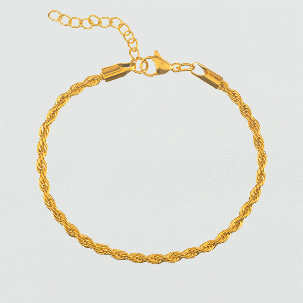 Pulsera de cadena CUERDA - Dorado - Pulseras  | Agatha