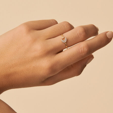 Anillo ajustable SARA - Plata / Oro - Anillos  | Agatha