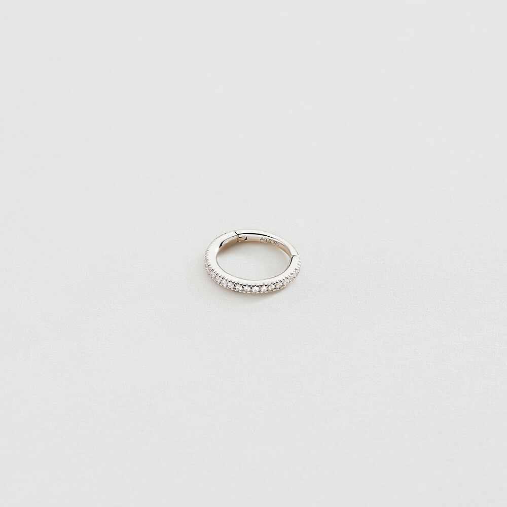 Piercing H&eacute;lix & Tragus MIX & MATCH - Cristal / Plateado - Piercings  | Agatha