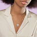 Collar midi ECLIPSE - Blanco / Oro - Collares  | Agatha