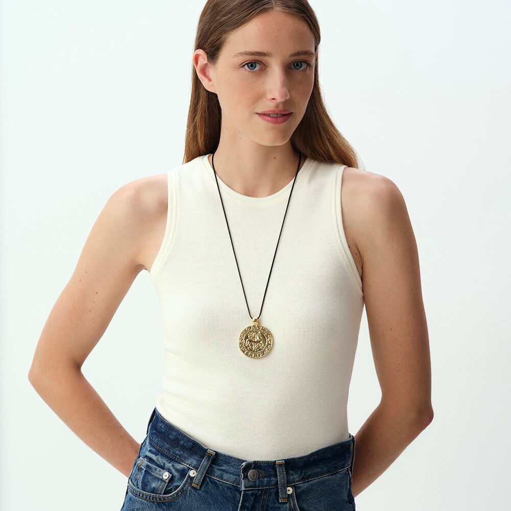 Collar largo PONT DES ARTS - Negro / Oro - Collar largo  | Agatha