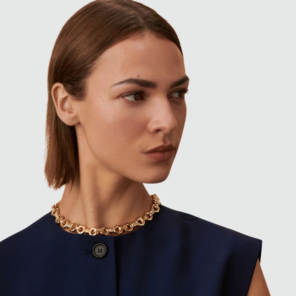 Collar corto 1974 - Dorado - Collar corto  | Agatha