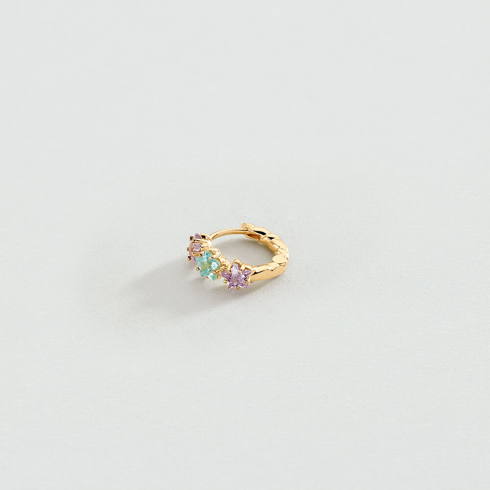 Piercing criolla MIX & MATCH - Multicolor / Oro - Piercings  | Agatha