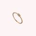Anillo fino CLEOPATR - Cristal / Oro - Anillos  | Agatha