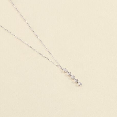 Collar midi SPACEAG - Cristal / Plateado - Collares  | Agatha