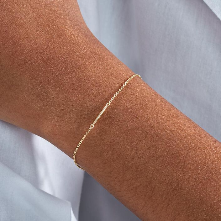 Pulsera de cadena RADIEUX - Dorado - Pulseras  | Agatha