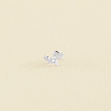 Piercing mini AMAS - Cristal / Plateado - Piercings  | Agatha