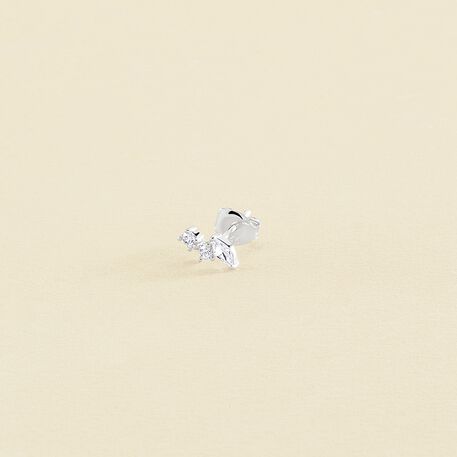 Piercing mini AMAS - Cristal / Plateado - Piercings  | Agatha