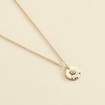 Collar corto SEMPRE - Cristal / Dorado - Collares  | Agatha