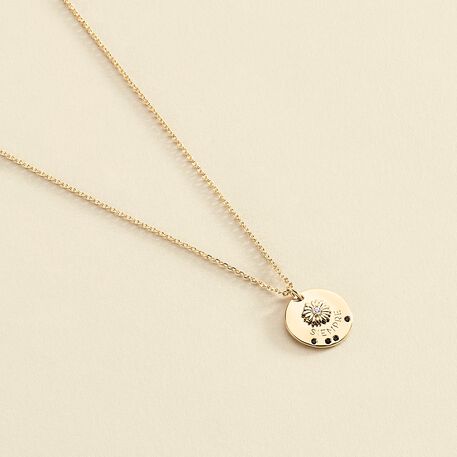 Collar corto SEMPRE - Cristal / Dorado - Collares  | Agatha
