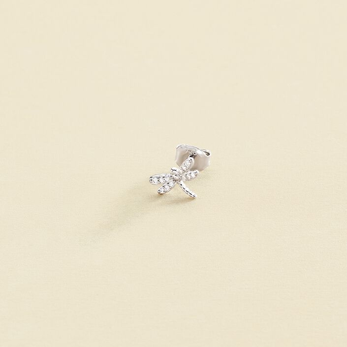 Piercing mini TINY - Cristal / Plateado - Piercings  | Agatha