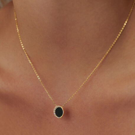 Collar corto MOONONYX - Onix - Collares  | Agatha