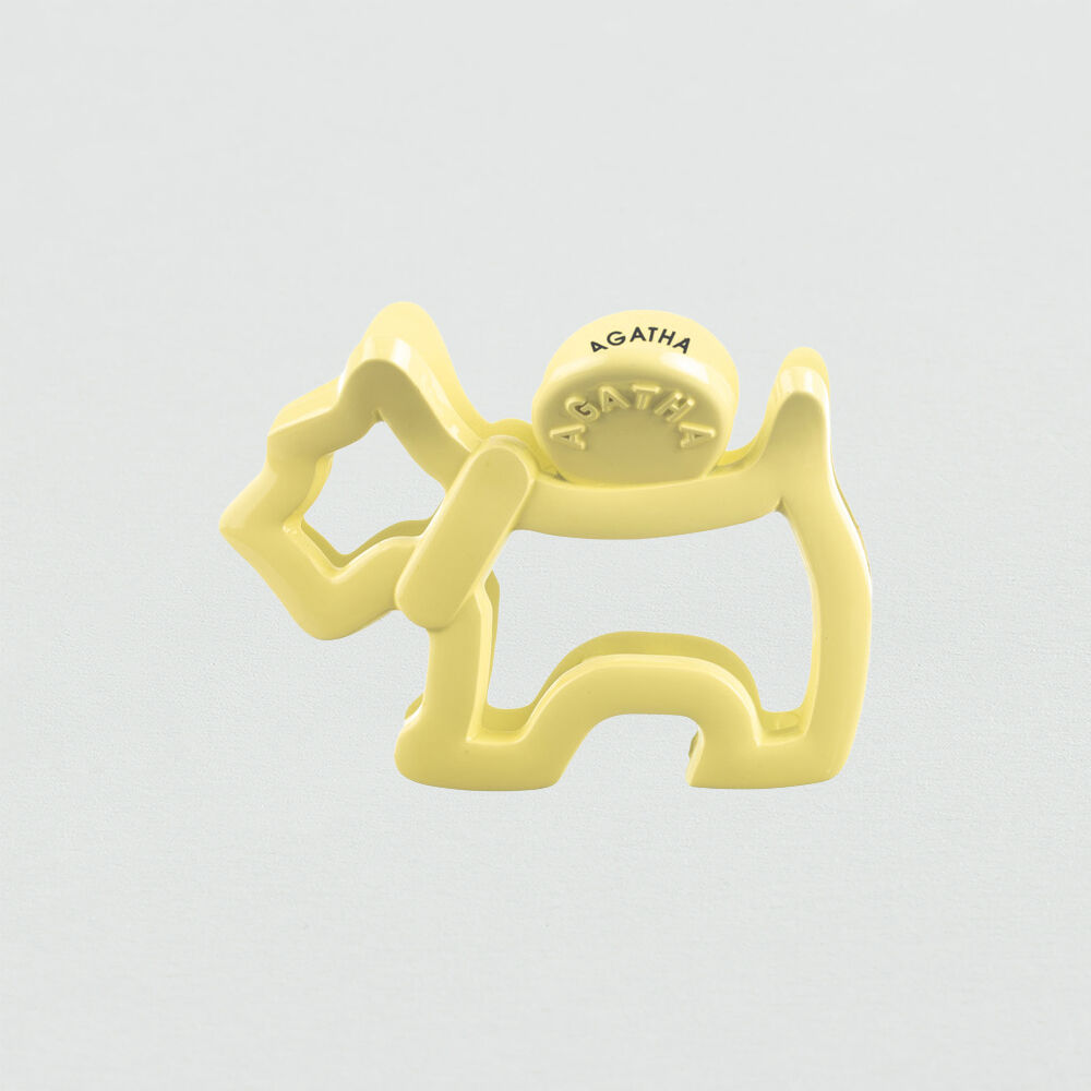 Accesorio pelo SCOTTISH - Amarillo palido - Outlet  | Agatha