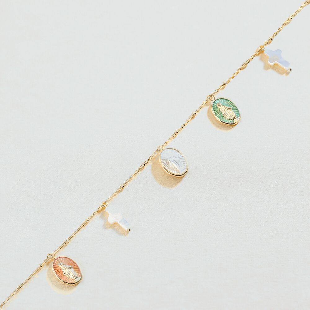 Tobillera EVENING - Multicolor / Oro - Tobillera  | Agatha